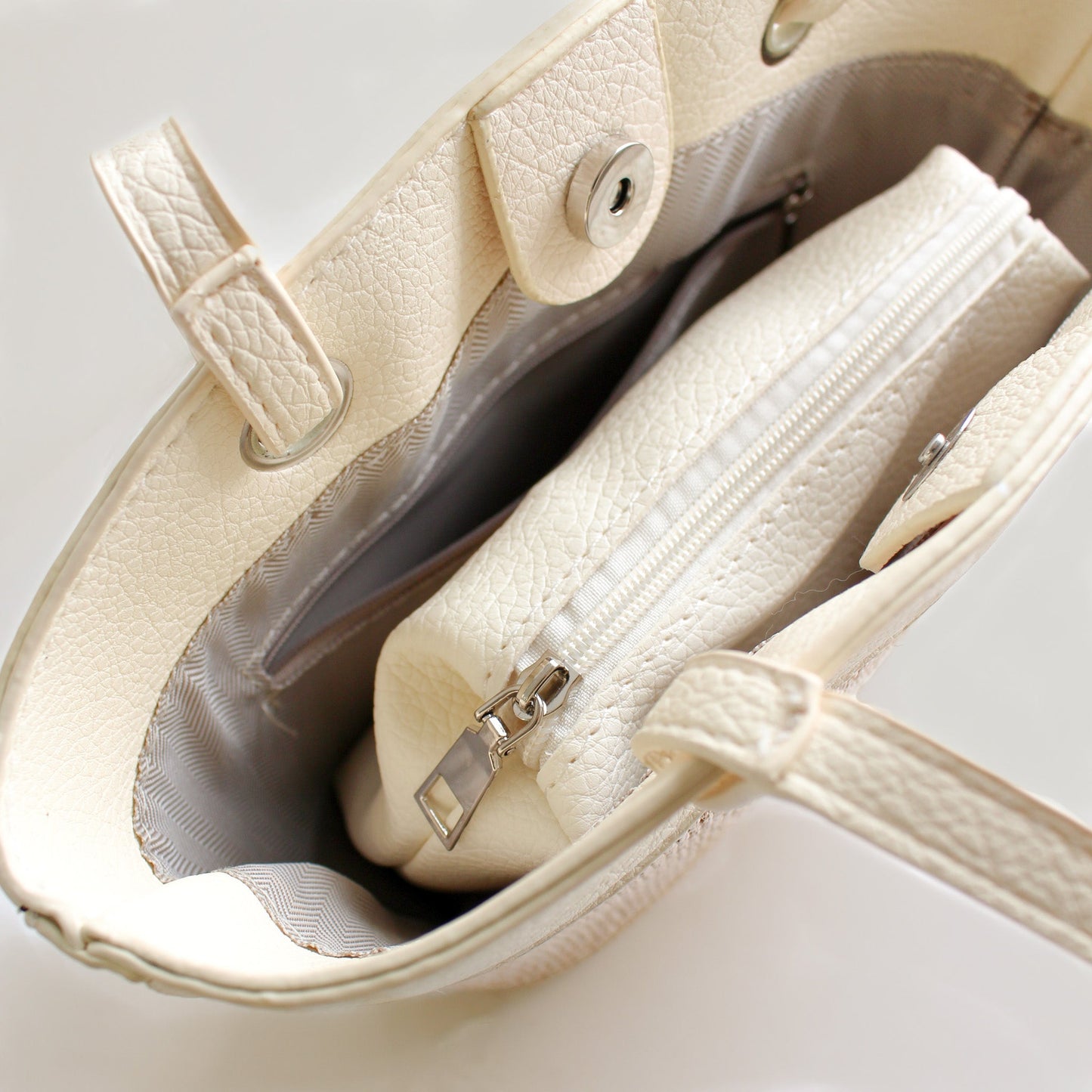 Olivia Shoulder Bag | Cream