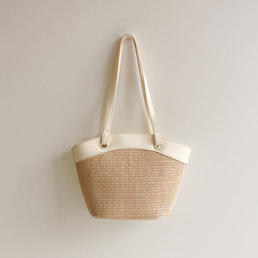 Olivia Shoulder Bag | Cream