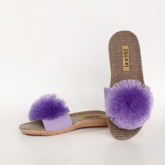 Pom Pom Slides | Lilac