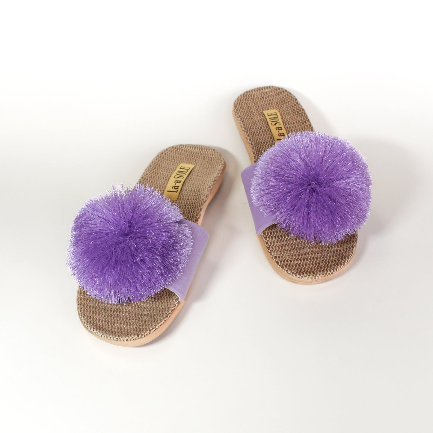 Pom Pom Slides | Lilac