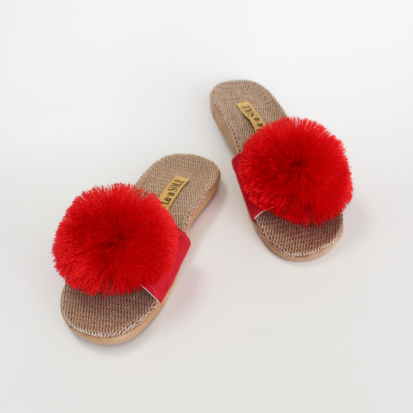 Pom Pom Slides | Red