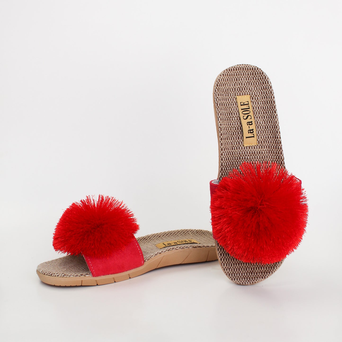 Pom Pom Slides | Red