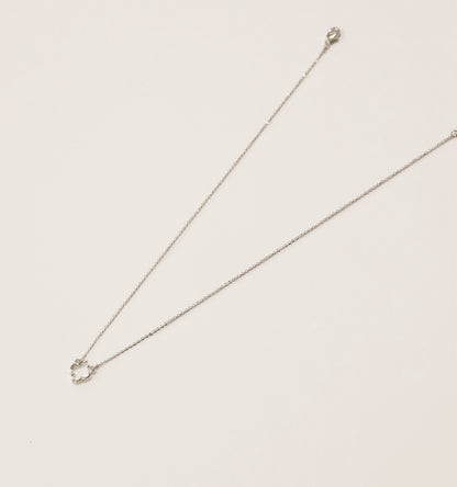 Minimalist Silver Clover Necklace | Lightweight Layering Jewelry