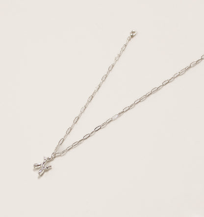 Silver Chain Necklace | Balloon Dog Charm