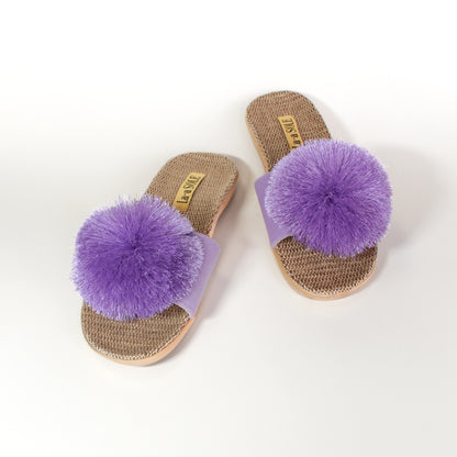Pom Pom Slides | Lilac