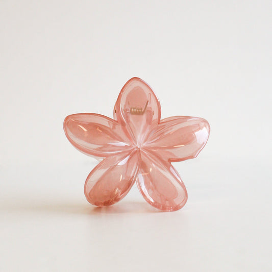 Floral Hair Clip | Peach
